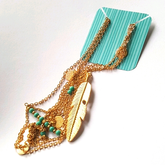 Multilayer Gold Necklace (Comes with a box) - Picture 9 of 15